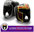 Black Boxing Headgear For Mma  Kickboxing  Sparring  And Martial Arts