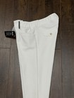 Dada Sport Giovanni Blanc White Equestrian Riding Breeches Size 42 Nwt