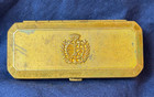 Vtg Dubarry Richard Hudnut Compact For Mascara Cake Empty Mirrored Makeup Box