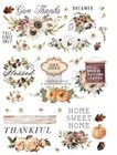 Redesign Decor Transfer  Thankful Autumn 24 X 34  Complete