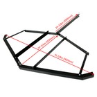 Tow Behind Atv Lawn Tractor Landscape Drag To Level Driveways With 72   Width