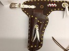 Holsters For Nichols Stallion Mkii cowboys Cap Guns  Vintage Wood Bullets  Sharp