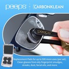 Peeps Carbon Klean Eyeglass Cleaner Replacement Pads  Efficient And Durable Carb