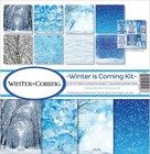 Explore Winter With The Wic-200 Collection Kit - 8 Quality Papers   Sticker