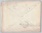 New York  Ny  Station N Flag Cancel With 2c Washington Pair  Postal Cover 1901