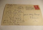 Vtg 1926 Photo Postcard Union Station Frisco And Mobile   Ohio R r  Rare