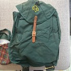 Vintage Girl Scout Lot  Mess Kit  Canteen   Pans   Backpack  Pins 