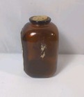 Vtg Levi Garrett   Sons Tobacco Scotch Rappee Empty Snuff Bottle W  Cork     b