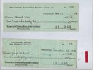 Philadelphia Eagles Bert Bell Signed Check Owner Nfl Autographed
