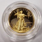 1988-p G 5 1 10 Oz Gold American Eagle Proof - Omp Coa - Sku-g5428