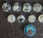 Little Rascals Our Gang Spanky Alfalfa Buckwheat Darla Pinback Buttons Lot Of 12