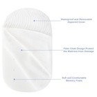 Baby Bassinet Mattress Pad 15  X 30  X 1 5   Waterproof Oval Moses Basket Mat   