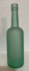 Antique 1890 s Vintage Lea   Perrins Worcestershire Embossed Green Glass Bottle