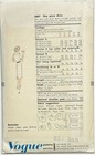 1960 Vintage Vogue Sewing Pattern 9807 Dress Size 12 Uncut