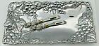 Arthur Court Grape Leaf Serving Or Bread Tray 12    X 6    And Spreaders