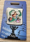 Music To My Ears Under The Sea The Little Mermaid Le 800 Ariel Disney Pin