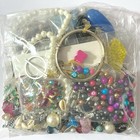 Vtg - Now Repurpose Jewelry Beads Charms Harvest Diy Junk Lot Craft Box 1 12 8oz