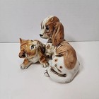 Cat And Dog Figurine
