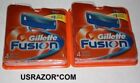 49 Gillette Fusion Men s Manual Razor Blades Refill Cartridges Shaver Handle 4 8