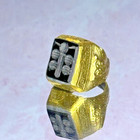 Rare 2nd Century Ad Roman Legion Ring Bronze With Detailed Engraved Bezel