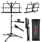 5core Sheet Music Stand Professional Portable Music Stand Folding W carrying Bag
