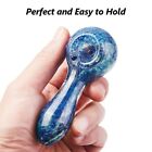   Pack Of 2   4   Tobacco Smoking Glass Pipe Collectible Handmade Pipes With Box