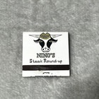 Ninos Steak Round Up Vintage Matchbook A117