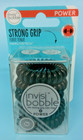   6 Pack   Invisibobble Power Hairlovetech Strong Grip Hair Rings  Black  5 Ct