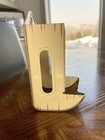 Vintage Tin Metal Match Box Holder Wall Mount Rustic Antique Decor