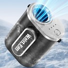 Portable Mini Waist Belt Fan Rechargeable  Upgraded 17500rpm Strong Airflow