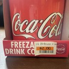 New Coca-cola Coke Freezable Drink Cooler Koozie Can Holder Red Logo Reusable