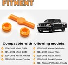 134193 Gear Shift Bushing For Nissan Armada Pathfinder Frontier Titan  Transmiss