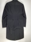 Mens Renoir Black Full Dress Ribbon Tuxedo Coat And Tails New