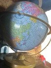 Vintage Replogle World Nation Series 12 Inch Diameter Globe Atlas 1970s