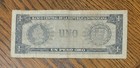 Dominican Republic  1 Peso  nd   Used Banknote  See Pictures 