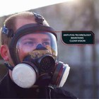 Parcil Safety Pd-100 Full Face Gas Mask Respirator W  Filter Face Eye Protection