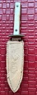 Vintage Roy Rogers Rearing Trigger Mini Knife   Sheath
