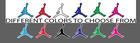 Jumpman Vinyl Decal Sticker Full Color Window Cell Phone Laptop Jump Man Decal