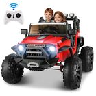 24v Kids Ride On Truck 2 Seater Electric Vehicle Car Jeep Toy W remote Control