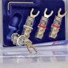 Ag Nextgen Sandwich Y Spade Fork Plug Hifi Speaker Wire Banana Connector Wbt0681