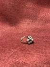 Taxco 925 Sterling Silver Cluster Ring 