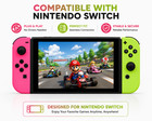 Compatible Wireless Controller Pair For Nintendo Switch L r Joy Pad Pink Green