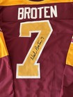 Gophers Neal Broten Signed Jersey W coa