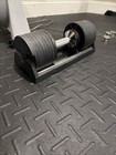 Snode Adjustable Dumbbell 10-85 Lbs 2 5 And 5 Pound Increments Nurled Durable