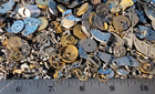 100 Grams Watch Parts Steampunk Wheels Gear Movements Watchmakers Art Lot