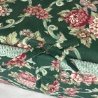 Vintage Azar Woven Tapestry Sewing Basket W  Accessories Complete Set Excellent