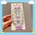 Princess Jewelry For Little Girls  Handmade Bow Pearl Kids Jewelry Set  Stret   