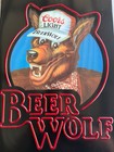 Rare Vintage Coors Light Beer Wolf Lighted Light Sign