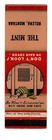 The Mint Matchbook Matchcover - Helena  Montana