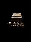Lovely Box With A Small Canopic Jars - Anubis  Baboon  Isis  Horus Gods Of Egypt